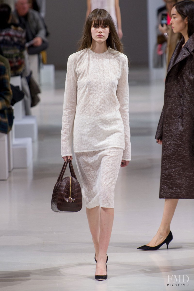 Vanessa Moody featured in  the Nina Ricci fashion show for Autumn/Winter 2015