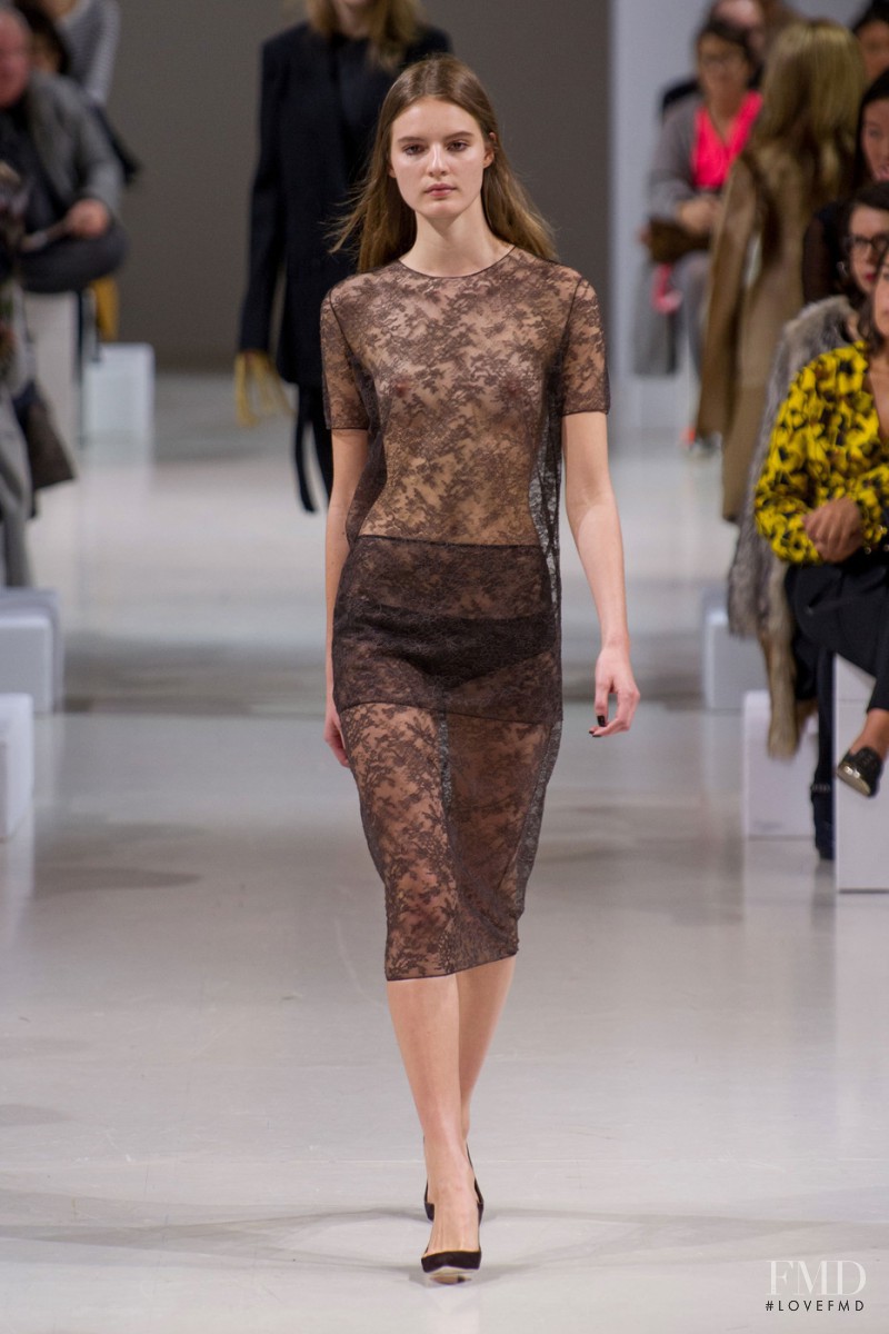 Tilda Lindstam featured in  the Nina Ricci fashion show for Autumn/Winter 2015
