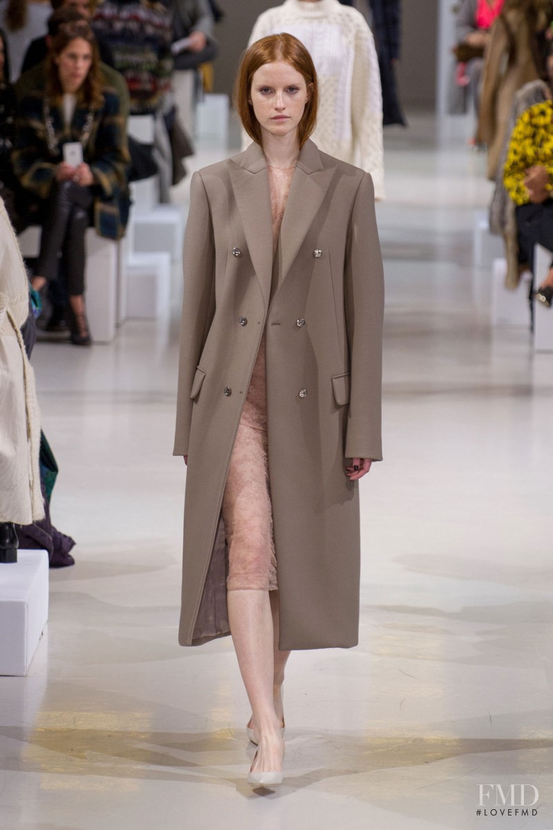 Magdalena Jasek featured in  the Nina Ricci fashion show for Autumn/Winter 2015