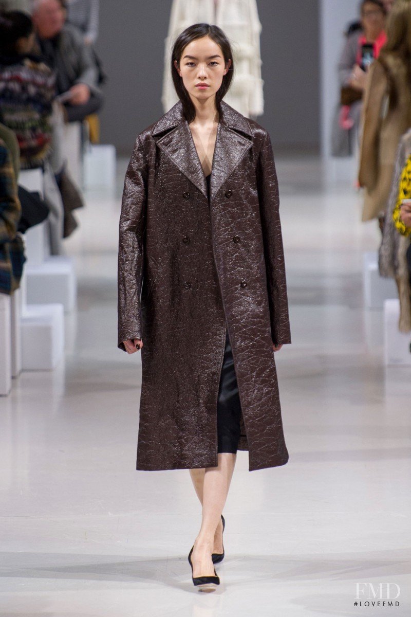 Fei Fei Sun featured in  the Nina Ricci fashion show for Autumn/Winter 2015