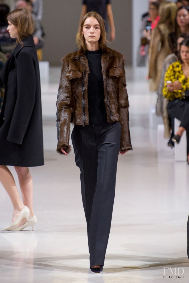 Irina Liss featured in  the Nina Ricci fashion show for Autumn/Winter 2015