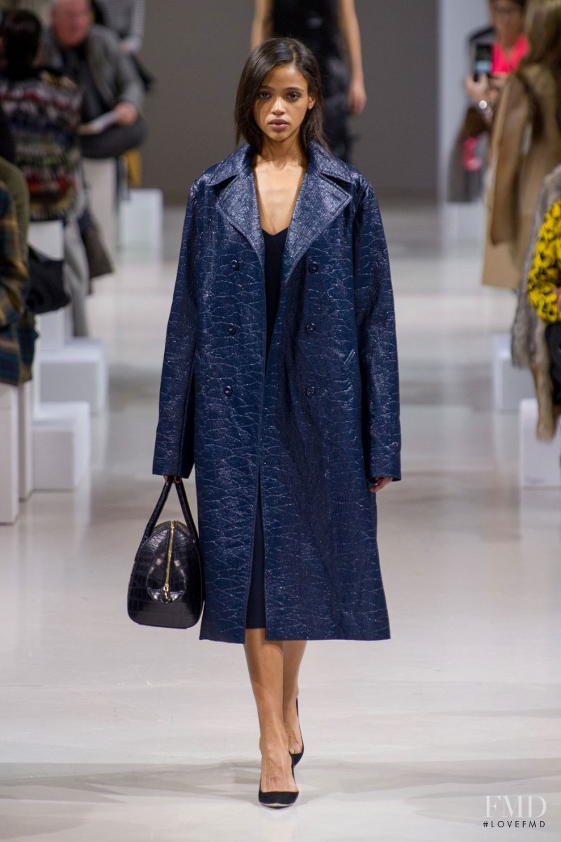 Aya Jones featured in  the Nina Ricci fashion show for Autumn/Winter 2015