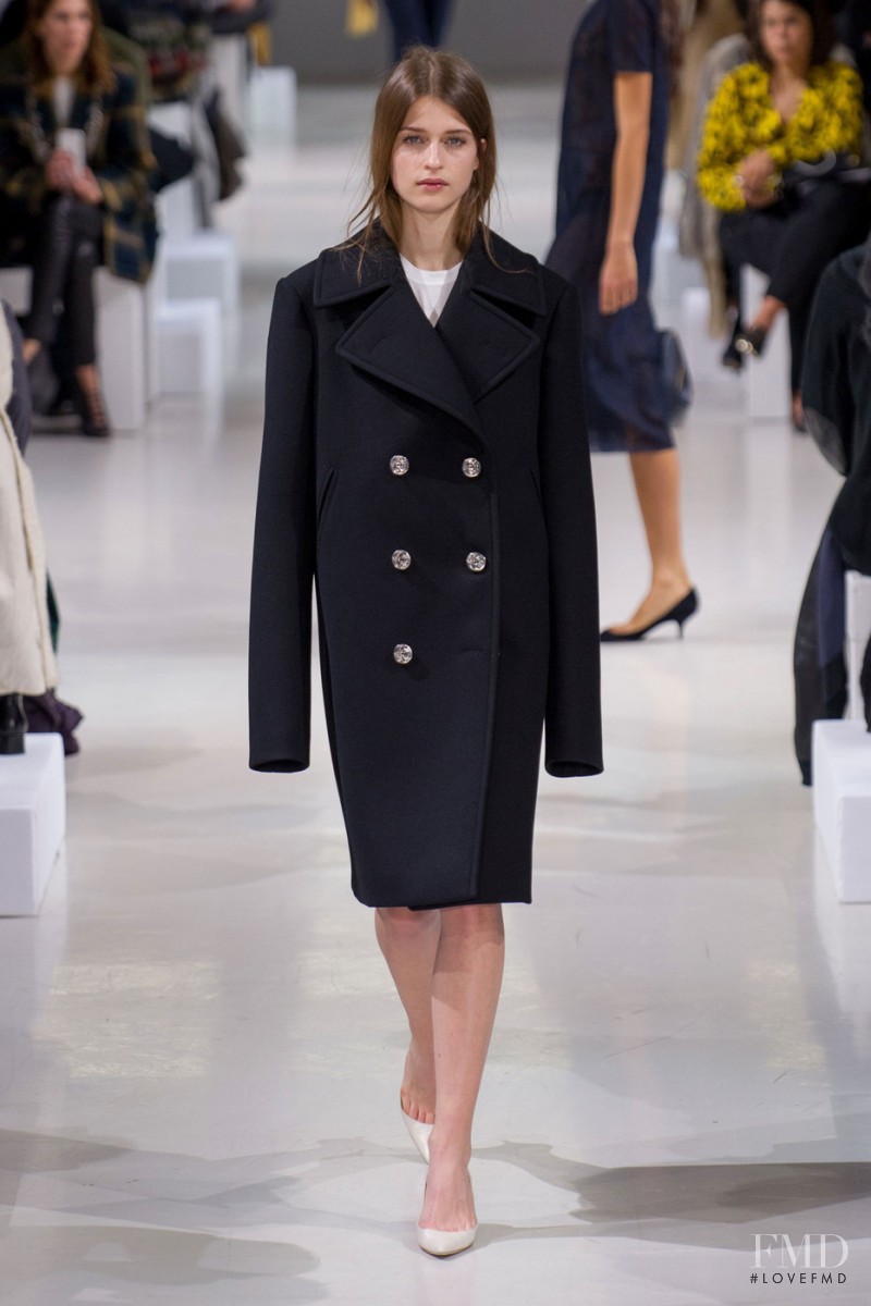 Regitze Harregaard Christensen featured in  the Nina Ricci fashion show for Autumn/Winter 2015