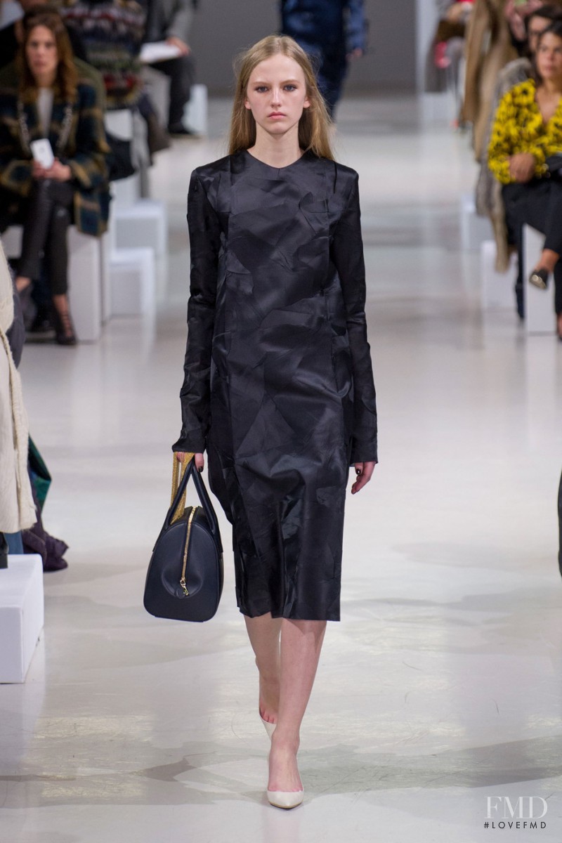 Paula Galecka featured in  the Nina Ricci fashion show for Autumn/Winter 2015