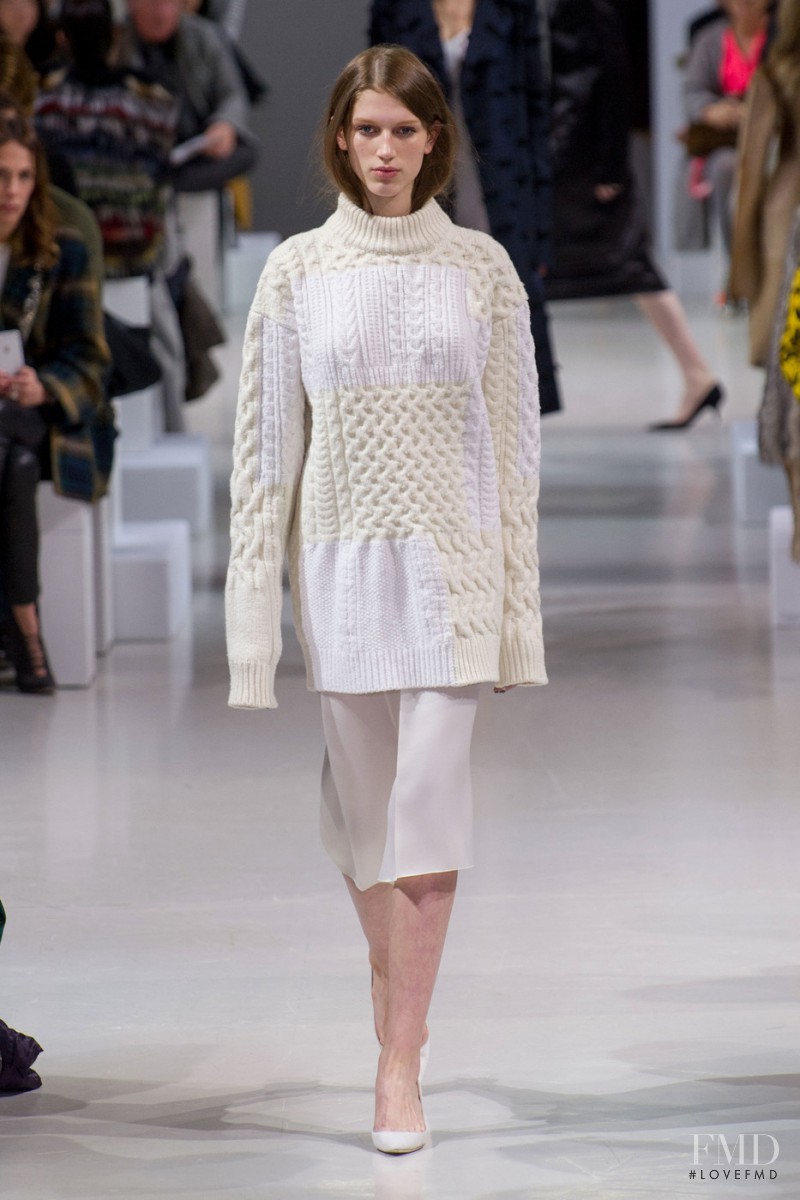 Sabina Lobova featured in  the Nina Ricci fashion show for Autumn/Winter 2015