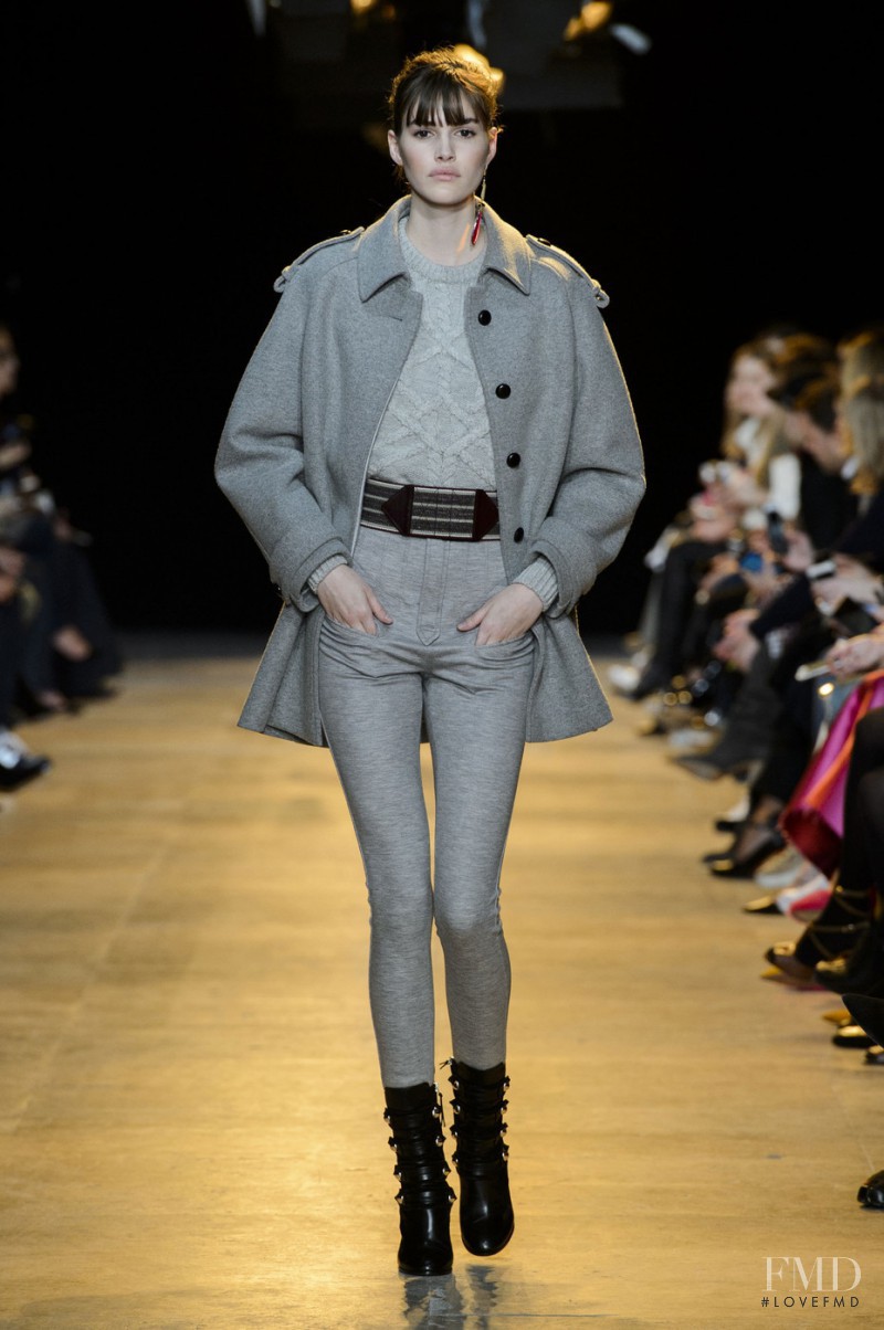 Vanessa Moody featured in  the Isabel Marant fashion show for Autumn/Winter 2015