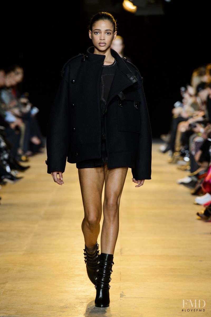 Aya Jones featured in  the Isabel Marant fashion show for Autumn/Winter 2015