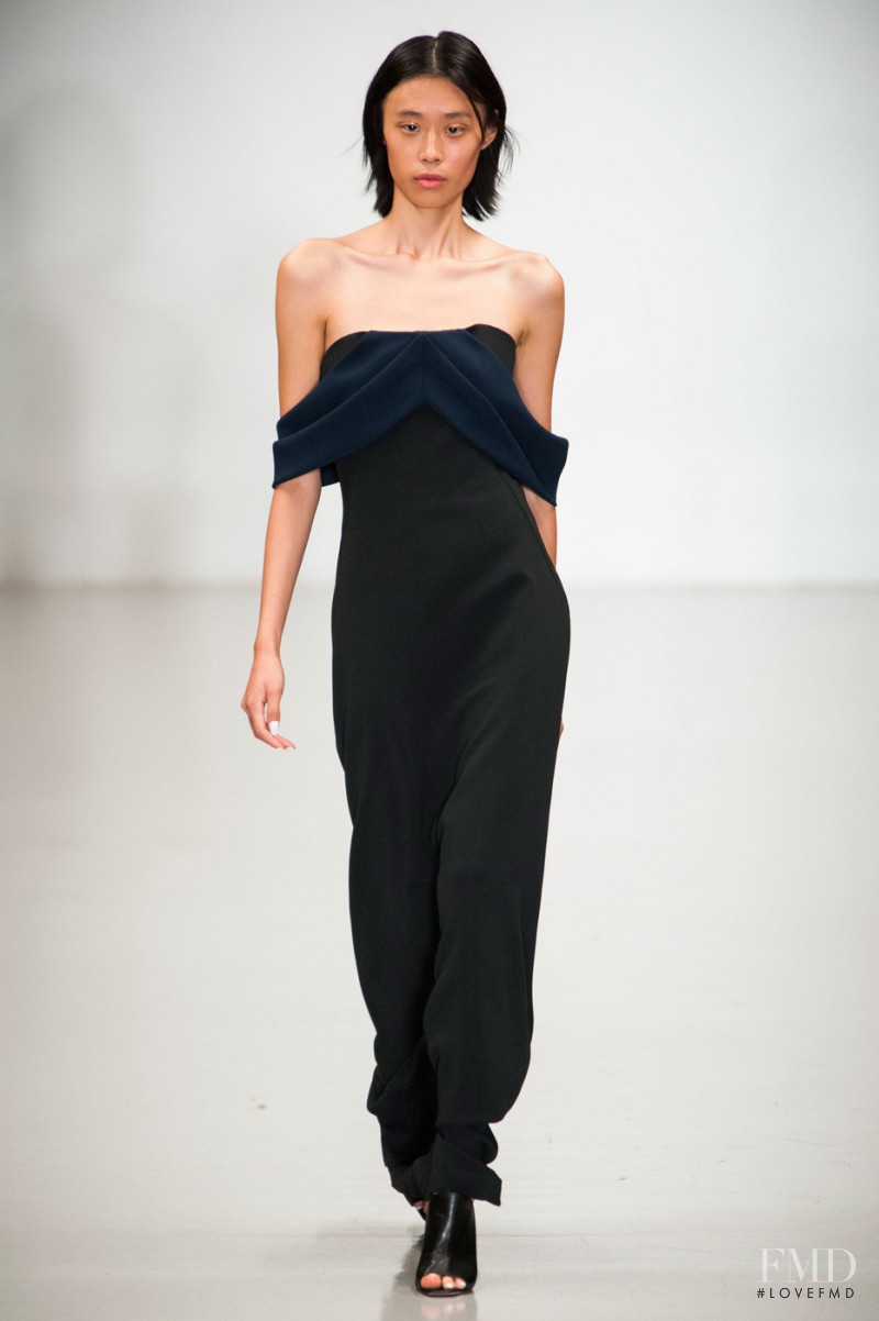 Meng Meng Wei featured in  the Osman by Osman Yousefzada fashion show for Spring/Summer 2015
