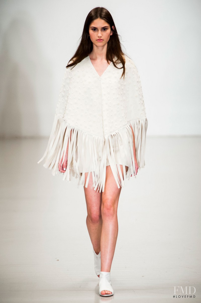 Oli Donoso featured in  the Osman by Osman Yousefzada fashion show for Spring/Summer 2015