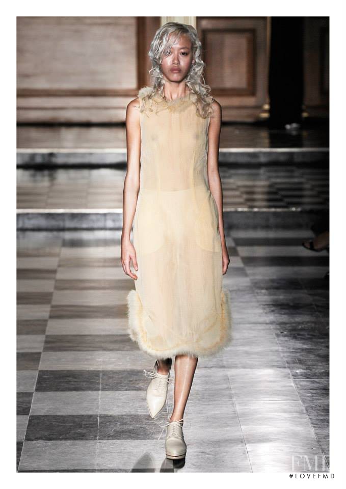 Sheena Yee Liam featured in  the Simone Rocha fashion show for Spring/Summer 2015