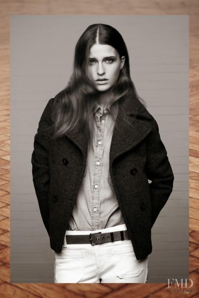 Regitze Harregaard Christensen featured in  the Seafarer advertisement for Autumn/Winter 2014