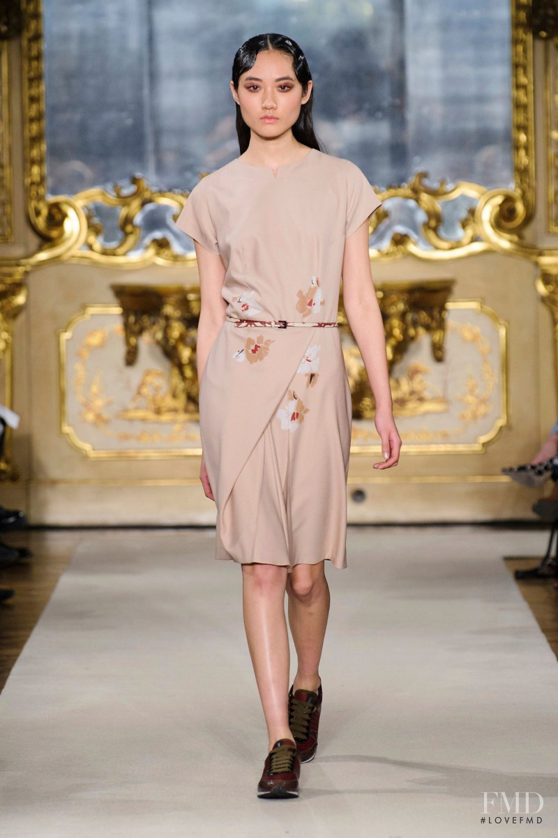 Ashley Foo featured in  the Cividini fashion show for Autumn/Winter 2015