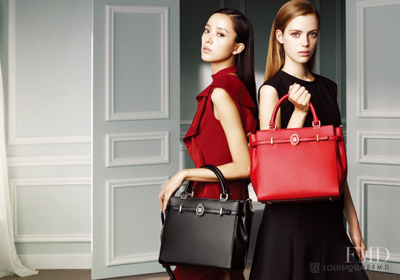 Emma Pei featured in  the Louis Quatorze advertisement for Autumn/Winter 2013