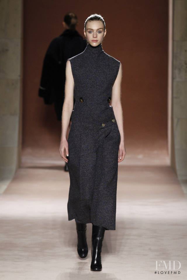 Hedvig Palm featured in  the Victoria Beckham fashion show for Autumn/Winter 2015