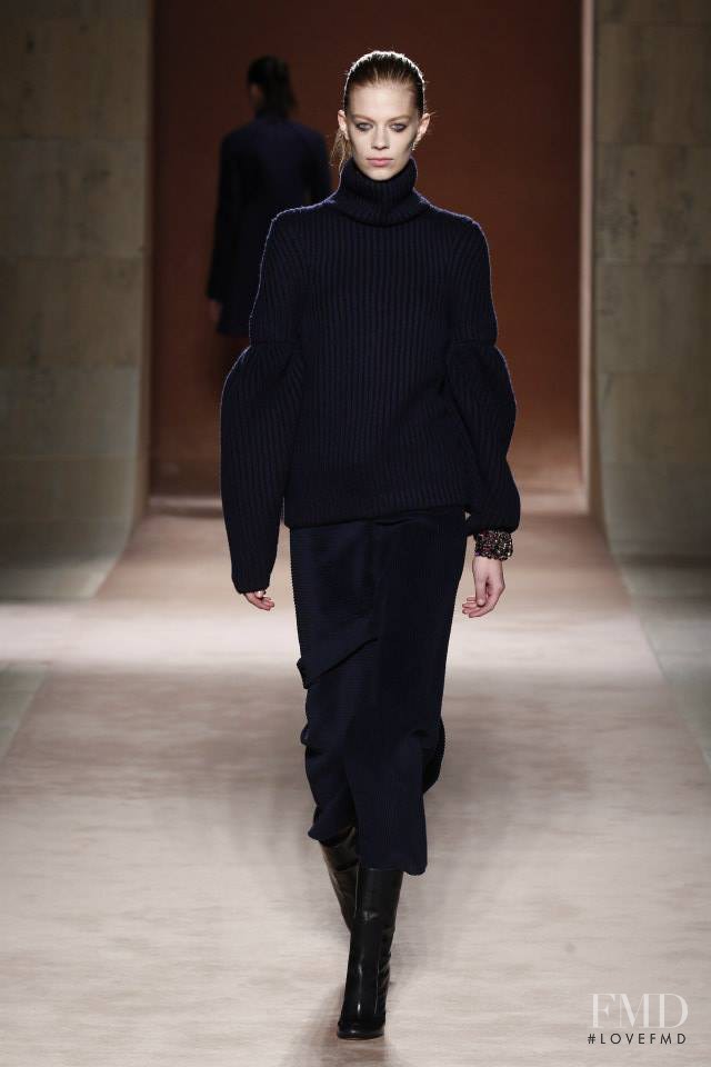 Lexi Boling featured in  the Victoria Beckham fashion show for Autumn/Winter 2015