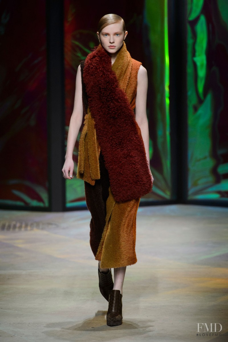 Kimi Nastya Zhidkova featured in  the Thakoon fashion show for Autumn/Winter 2015