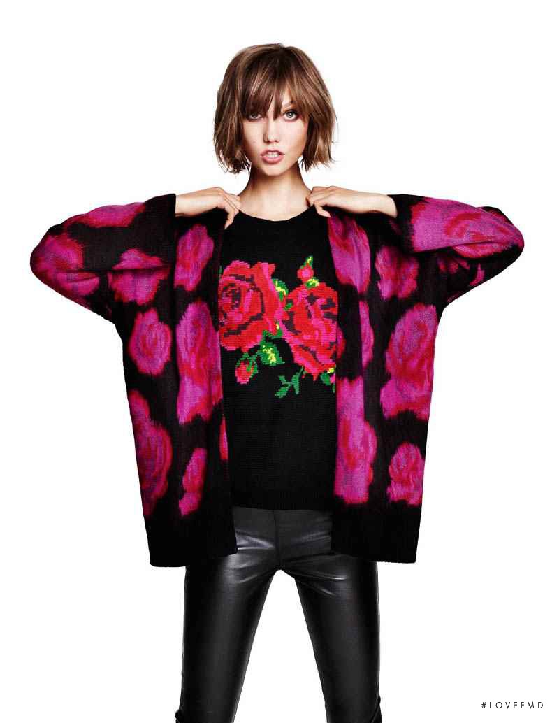 Karlie Kloss featured in  the Lindex advertisement for Autumn/Winter 2013