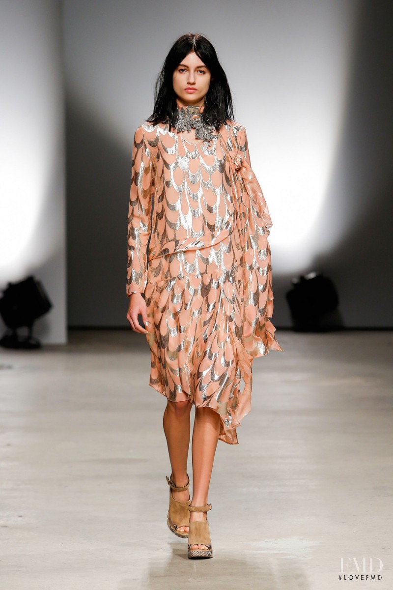 Bruna Ludtke featured in  the Creatures of the Wind fashion show for Autumn/Winter 2015