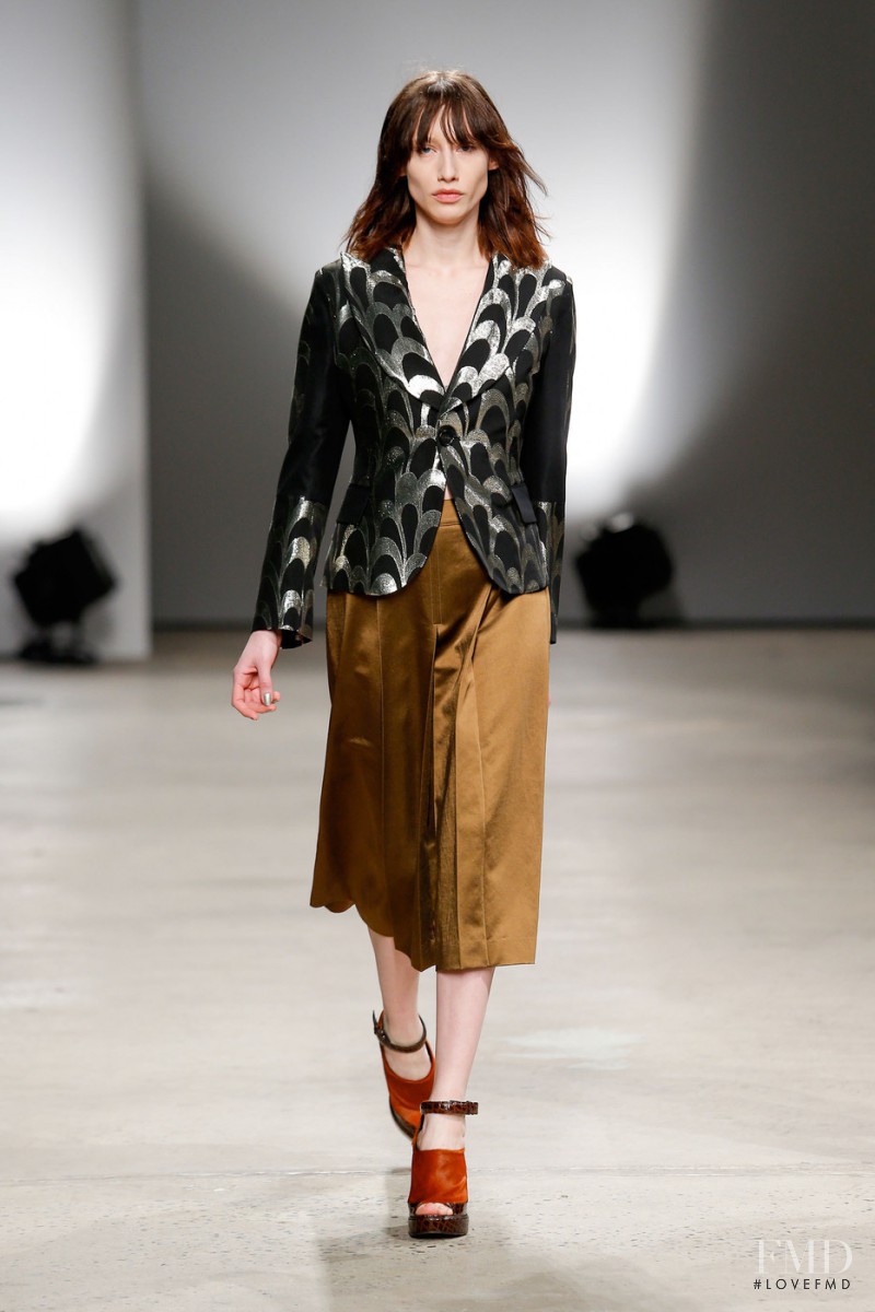 Marina Krtinic featured in  the Creatures of the Wind fashion show for Autumn/Winter 2015