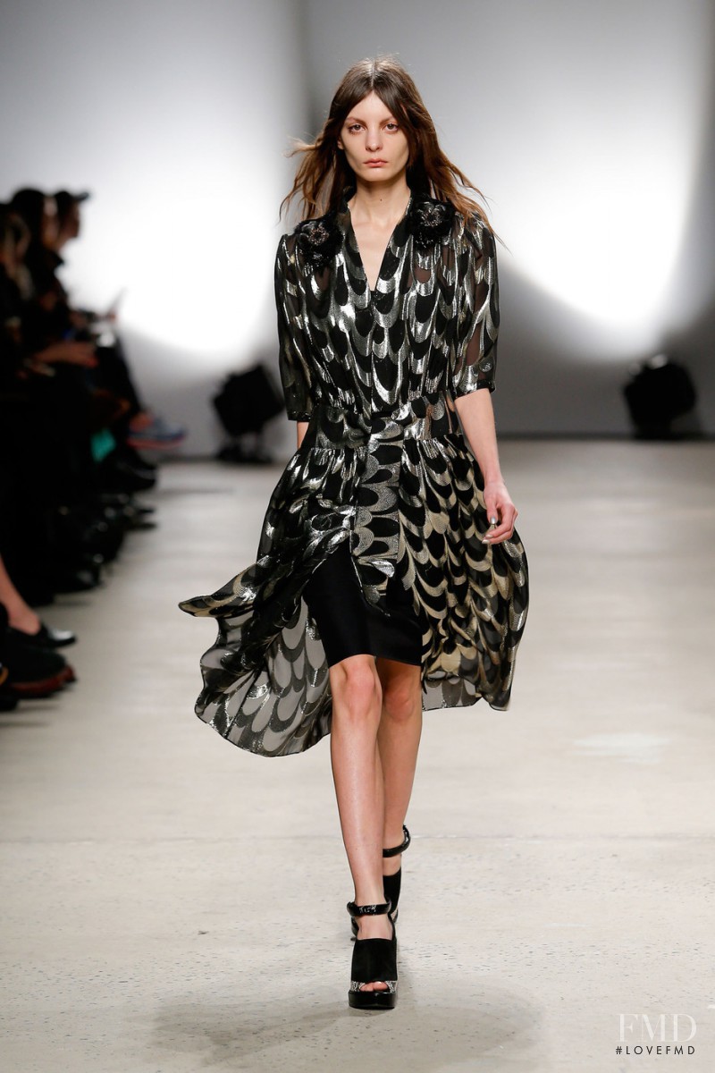 Audrey Nurit featured in  the Creatures of the Wind fashion show for Autumn/Winter 2015