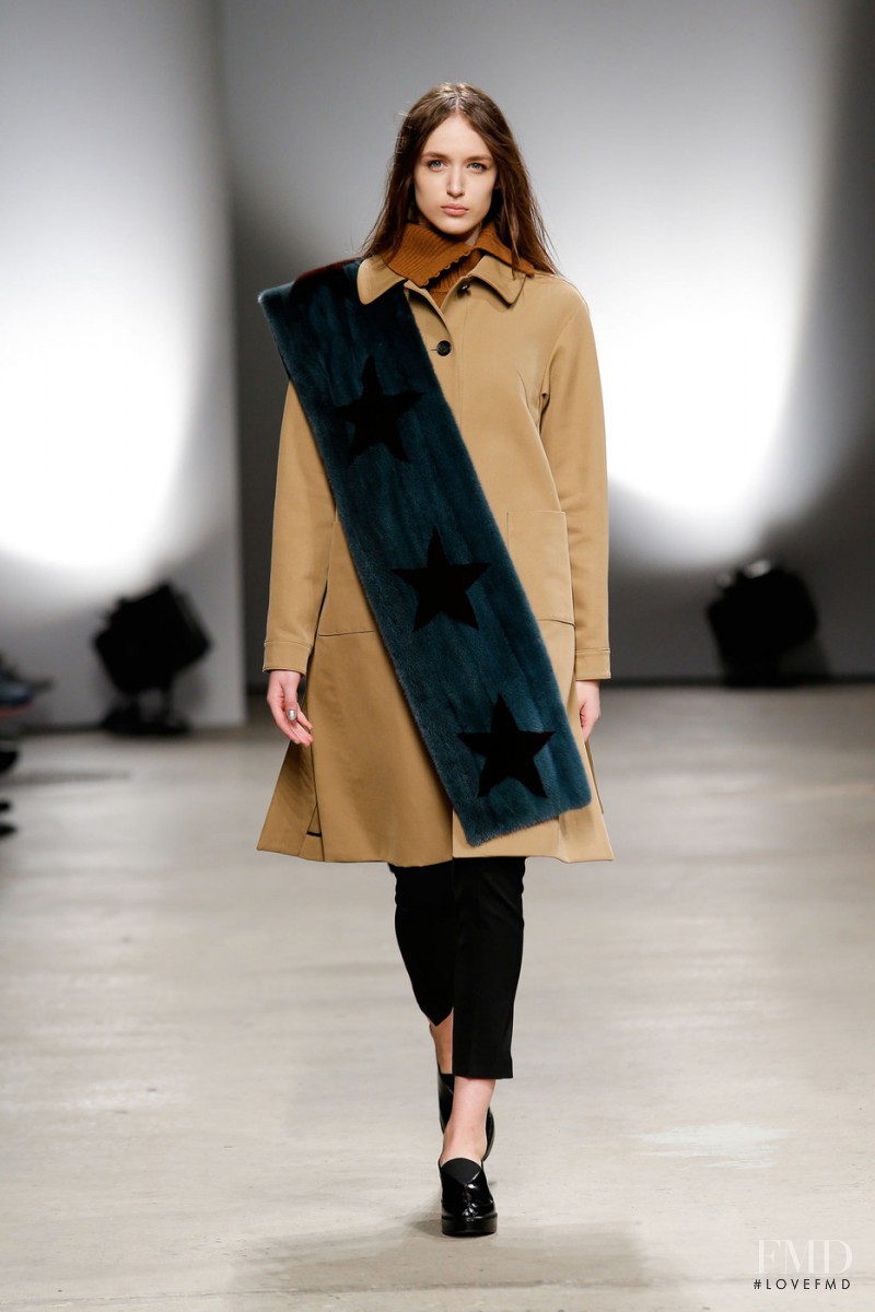 Stasha Yatchuk featured in  the Creatures of the Wind fashion show for Autumn/Winter 2015