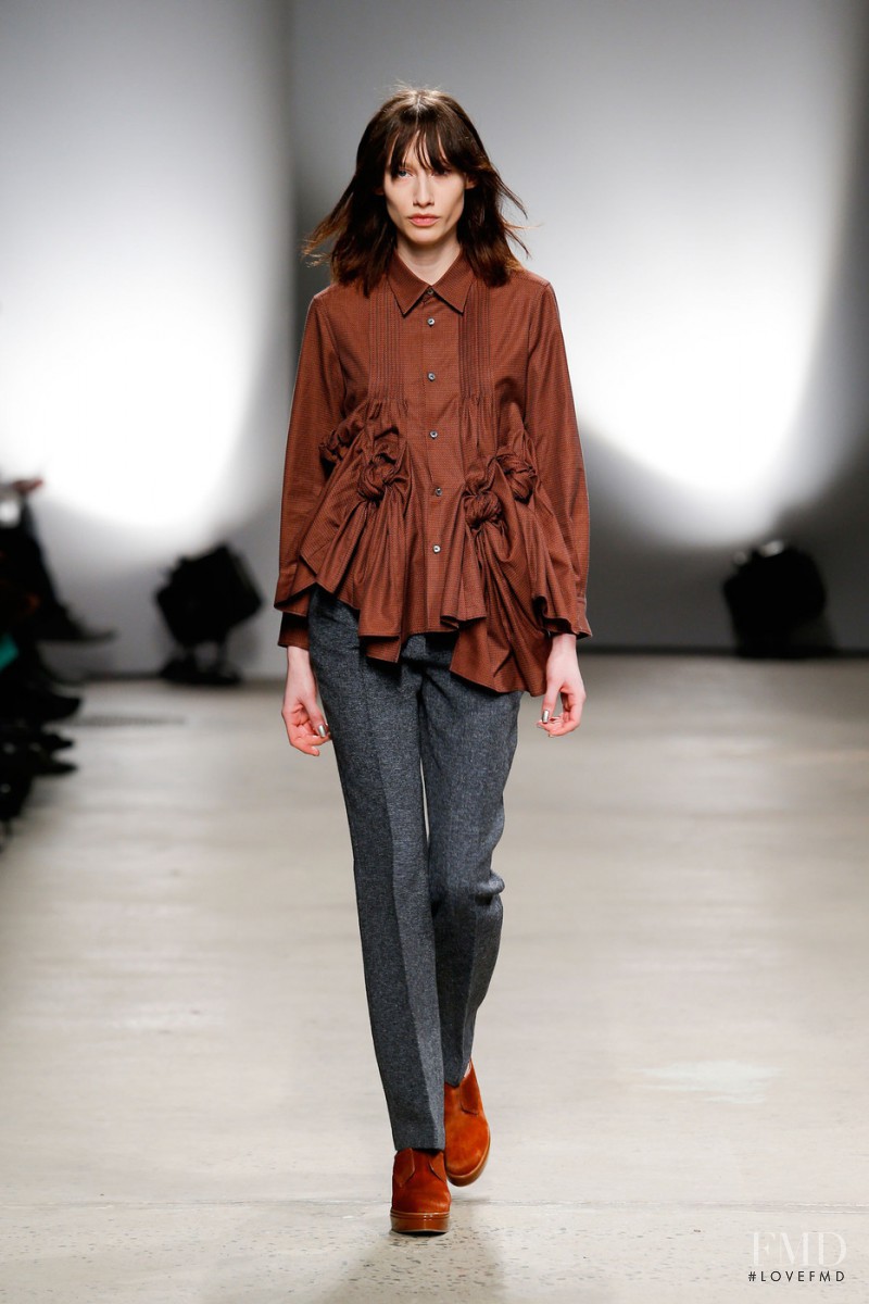 Marina Krtinic featured in  the Creatures of the Wind fashion show for Autumn/Winter 2015