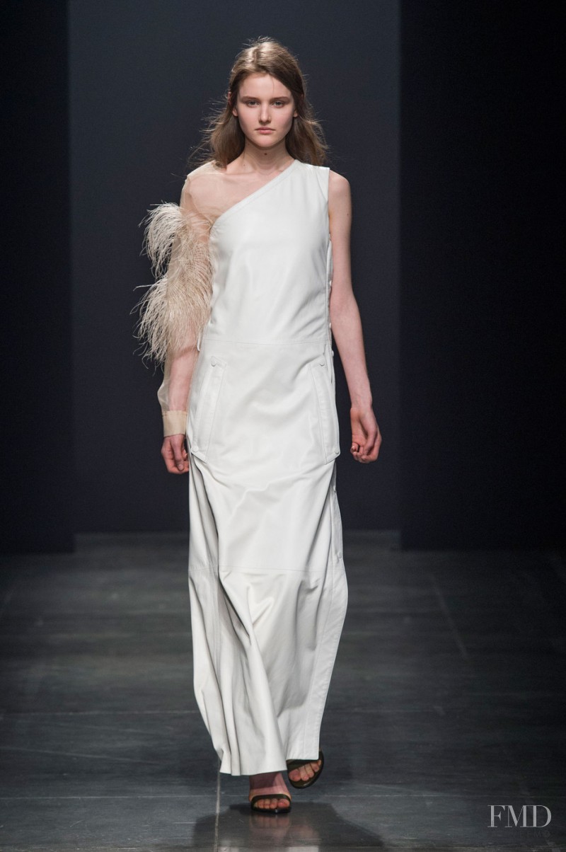 Luba Hryniv featured in  the Ter Et Bantine fashion show for Autumn/Winter 2015