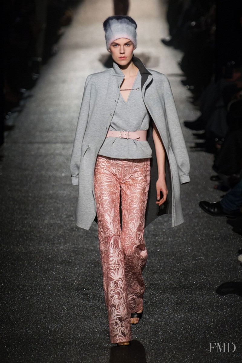 Annemijn Dijs featured in  the Alexis Mabille fashion show for Autumn/Winter 2015