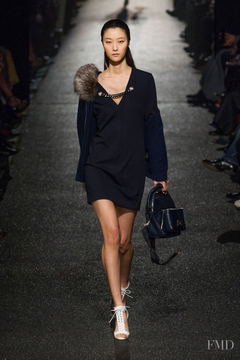 Ji Hye Park featured in  the Alexis Mabille fashion show for Autumn/Winter 2015