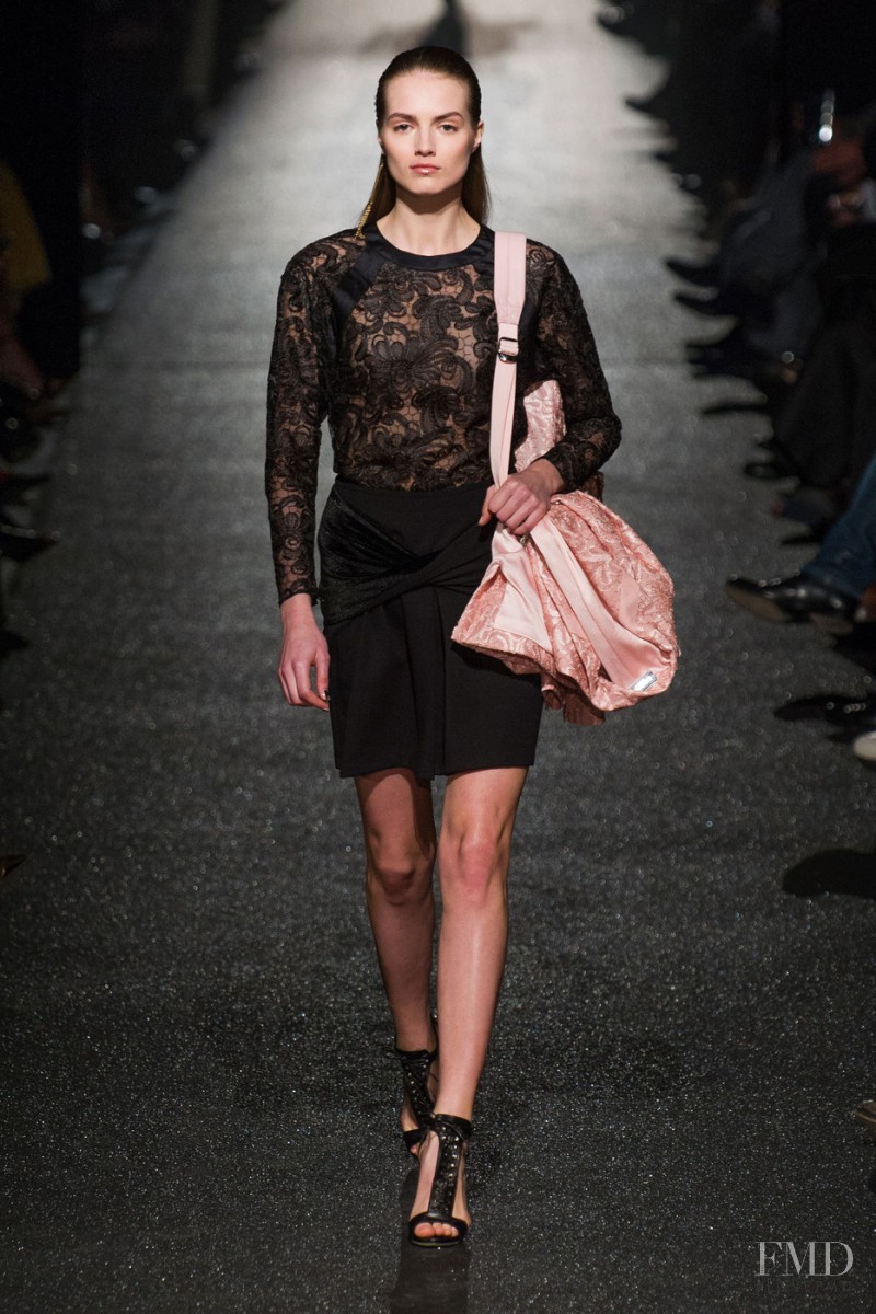 Agne Konciute featured in  the Alexis Mabille fashion show for Autumn/Winter 2015