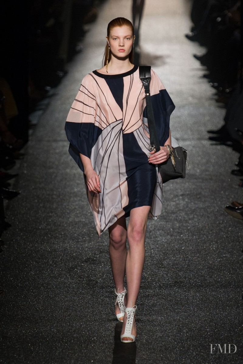 Anastasia Ivanova featured in  the Alexis Mabille fashion show for Autumn/Winter 2015