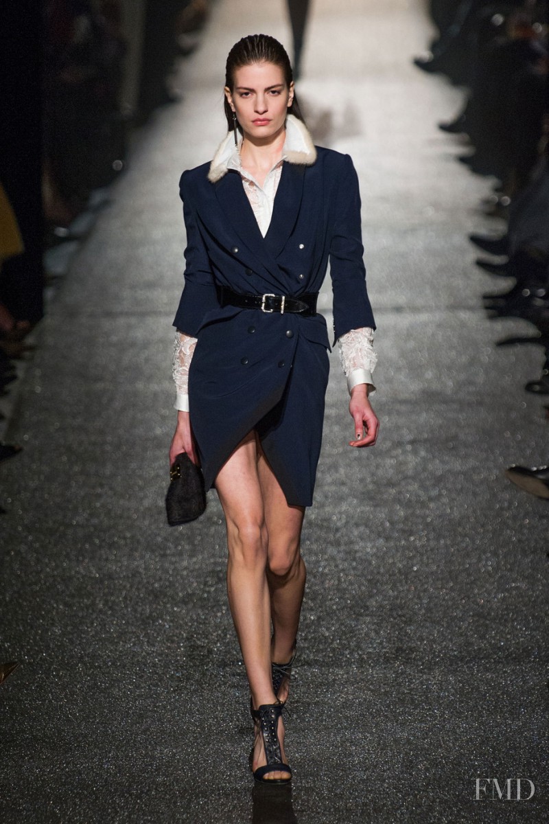 Rebecca Gobbi featured in  the Alexis Mabille fashion show for Autumn/Winter 2015