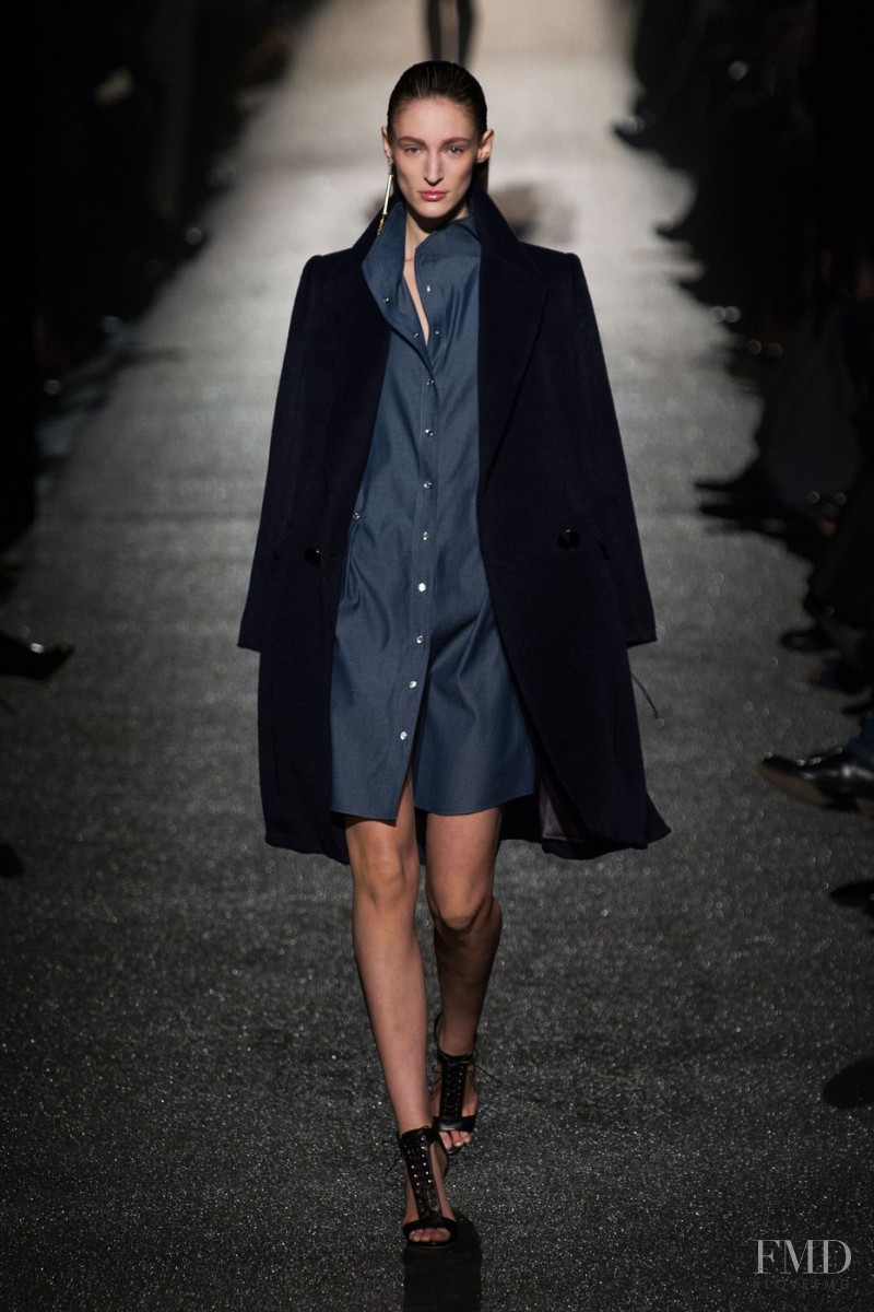 Franzi Mueller featured in  the Alexis Mabille fashion show for Autumn/Winter 2015