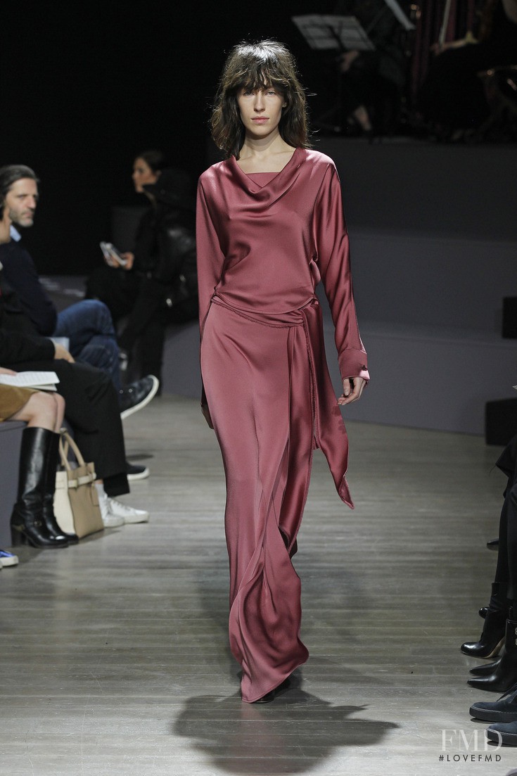 Alix Angjeli featured in  the Maiyet fashion show for Autumn/Winter 2015