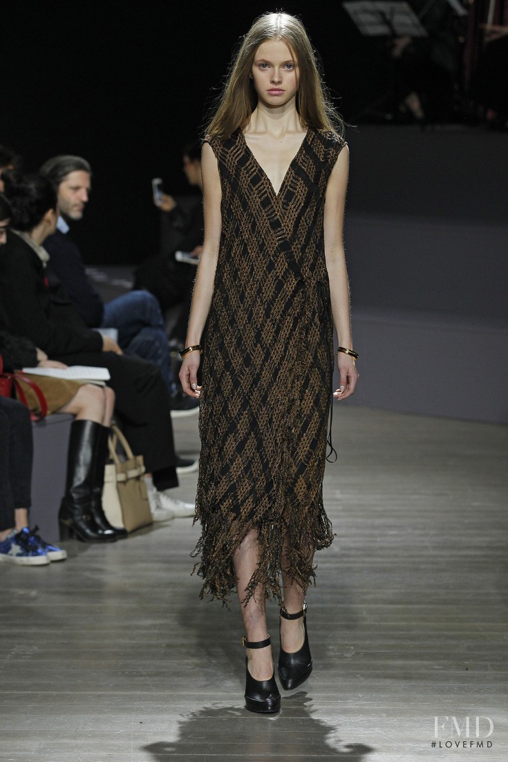 Avery Blanchard featured in  the Maiyet fashion show for Autumn/Winter 2015