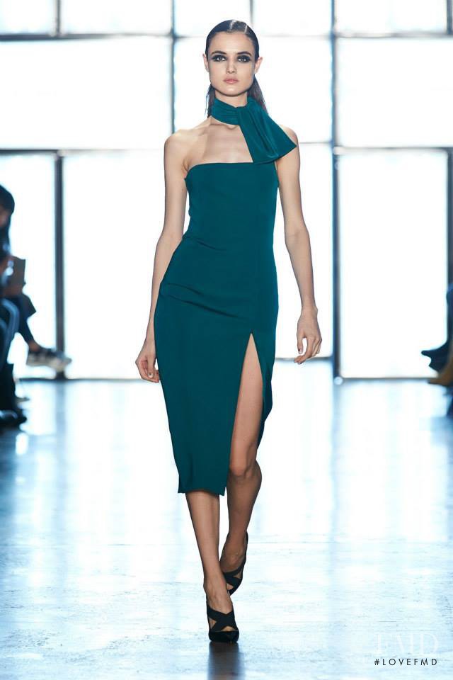 Blanca Padilla featured in  the Cushnie Et Ochs fashion show for Autumn/Winter 2015