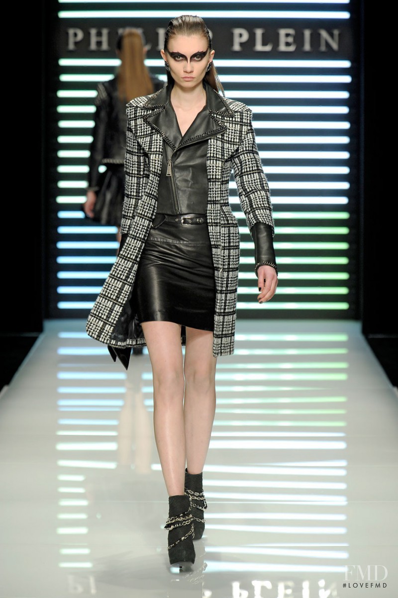 Ivana Stanojevic featured in  the Philipp Plein fashion show for Autumn/Winter 2011