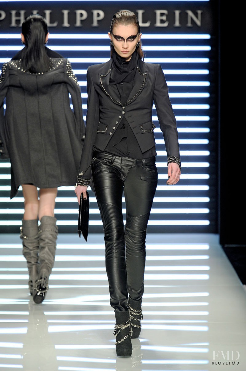 Ivana Stanojevic featured in  the Philipp Plein fashion show for Autumn/Winter 2011