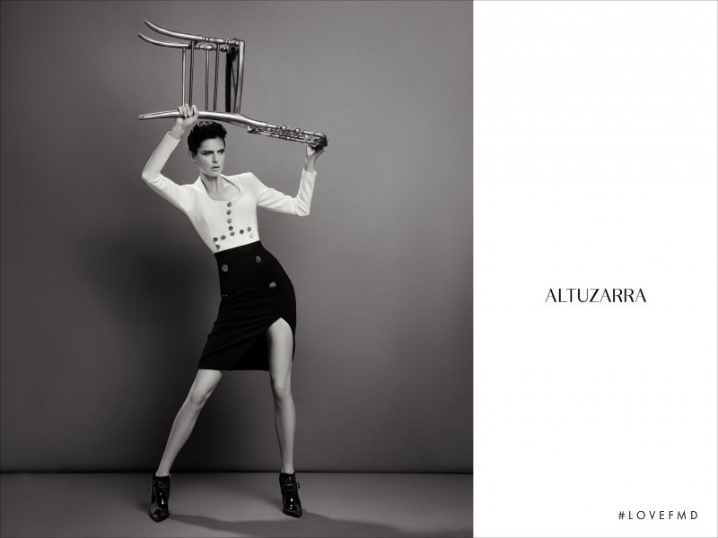 Stella Tennant featured in  the Altuzarra advertisement for Autumn/Winter 2013
