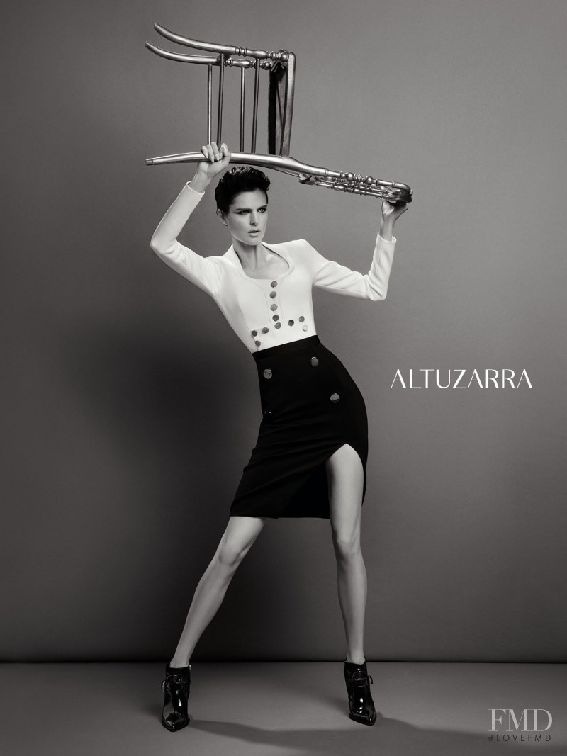 Stella Tennant featured in  the Altuzarra advertisement for Autumn/Winter 2013