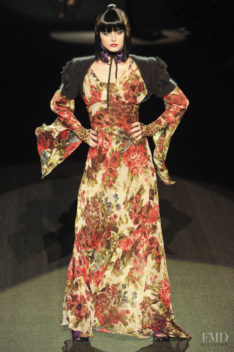 Sofija Milosevic featured in  the Betsey Johnson fashion show for Autumn/Winter 2011