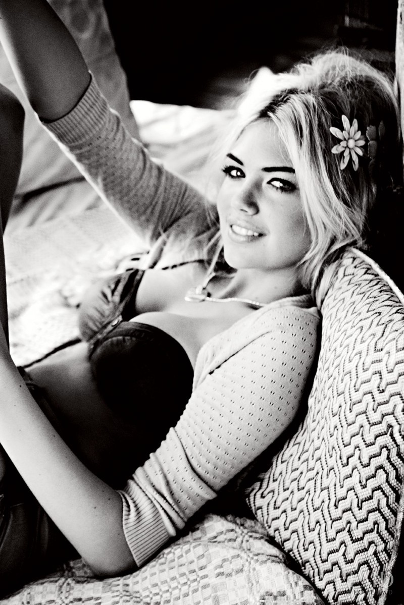 Kate Upton featured in  the Guess advertisement for Spring/Summer 2011