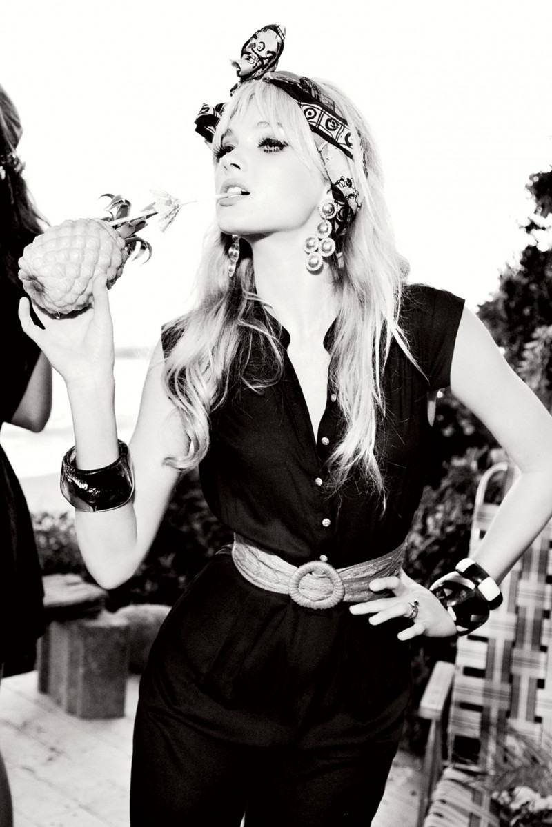 Elsa Hosk featured in  the Guess advertisement for Spring/Summer 2011