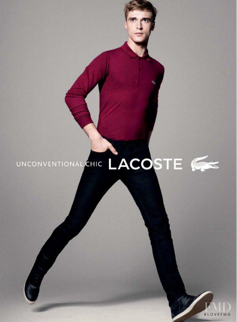 Lacoste advertisement for Autumn/Winter 2013
