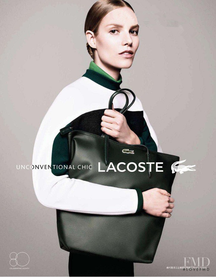 Suvi Koponen featured in  the Lacoste advertisement for Autumn/Winter 2013