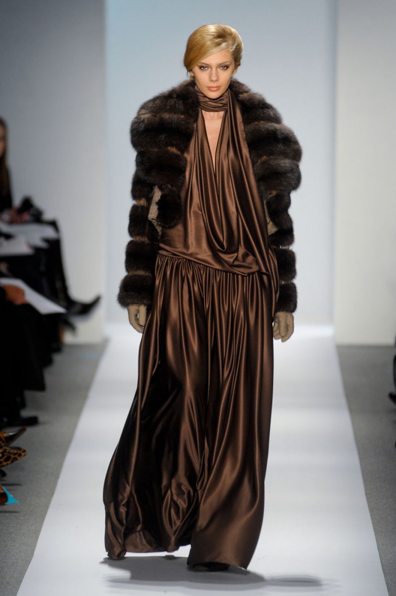 Dennis Basso fashion show for Autumn/Winter 2011