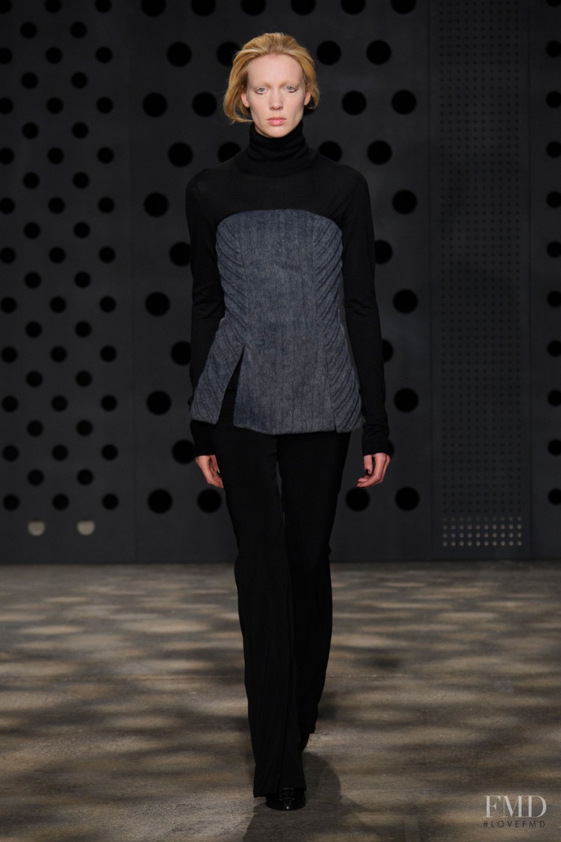 Annely Bouma featured in  the ADEAM fashion show for Autumn/Winter 2015