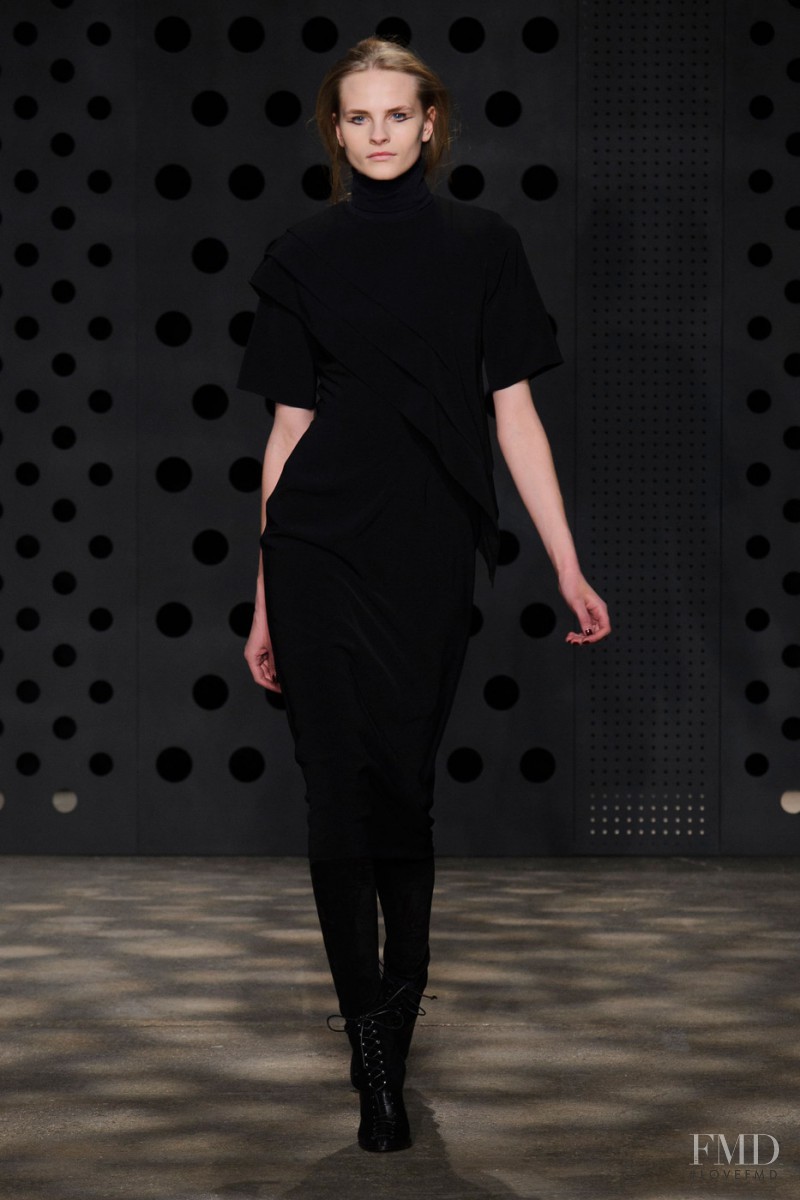 Kristina Petrosiute featured in  the ADEAM fashion show for Autumn/Winter 2015