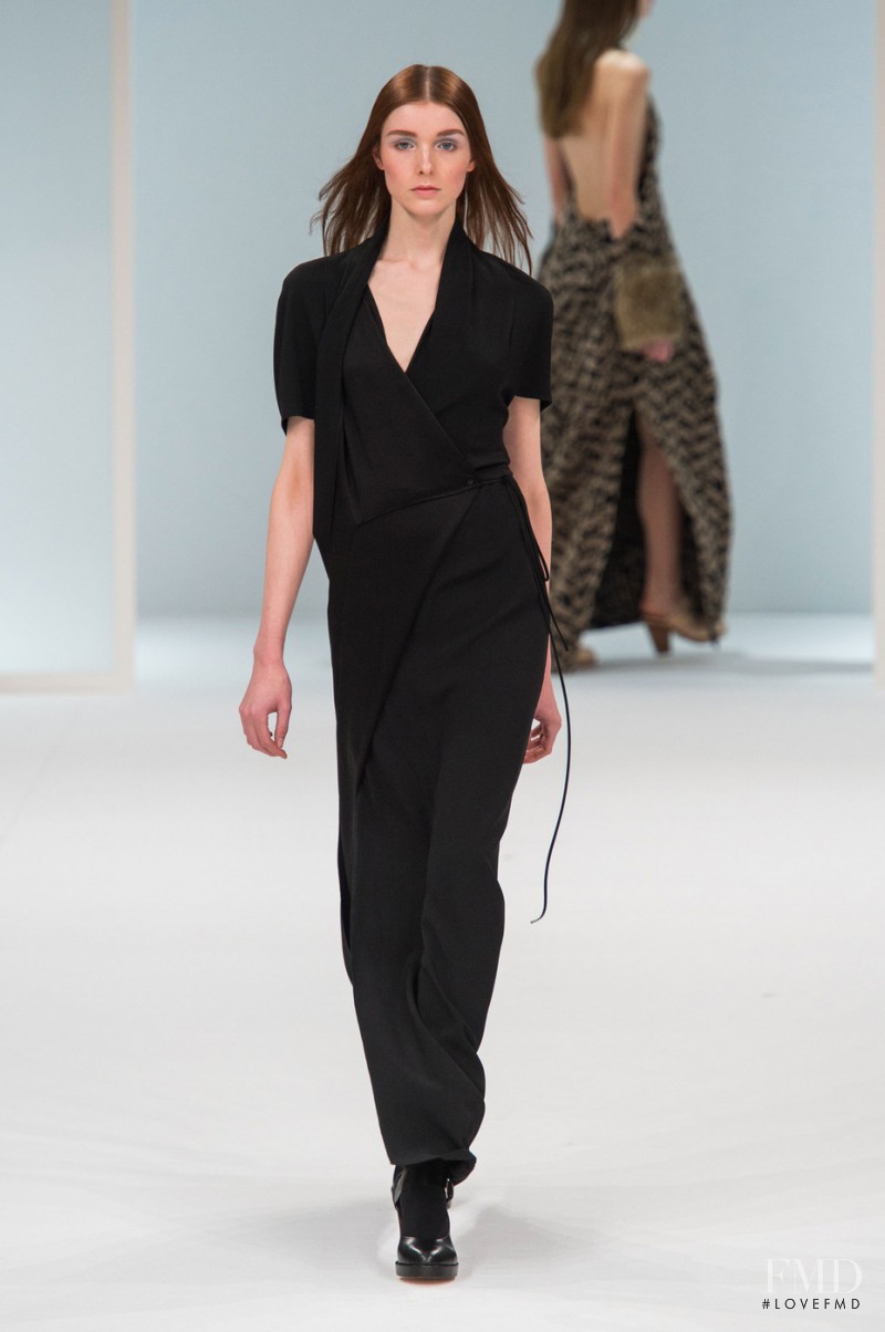 Jada Joyce featured in  the Hussein Chalayan fashion show for Autumn/Winter 2015