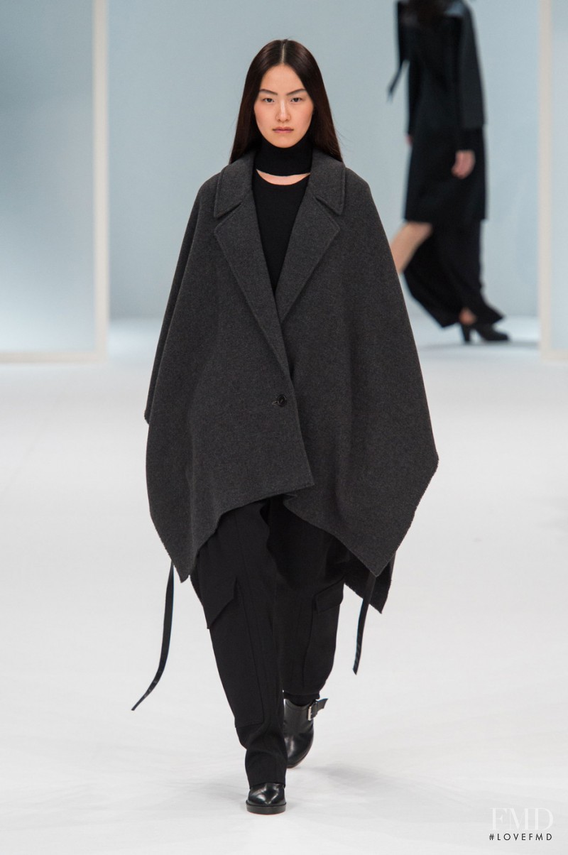 Pong Lee featured in  the Hussein Chalayan fashion show for Autumn/Winter 2015